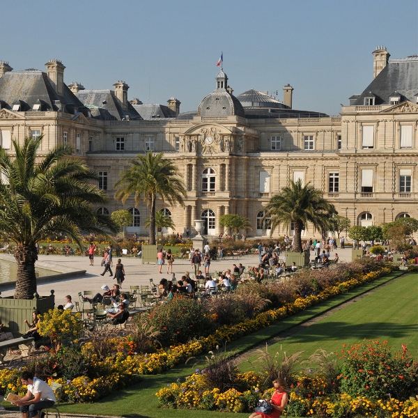 The Luxembourg gardens